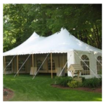 Tent with Window Frames