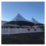 Big Tent with Fence