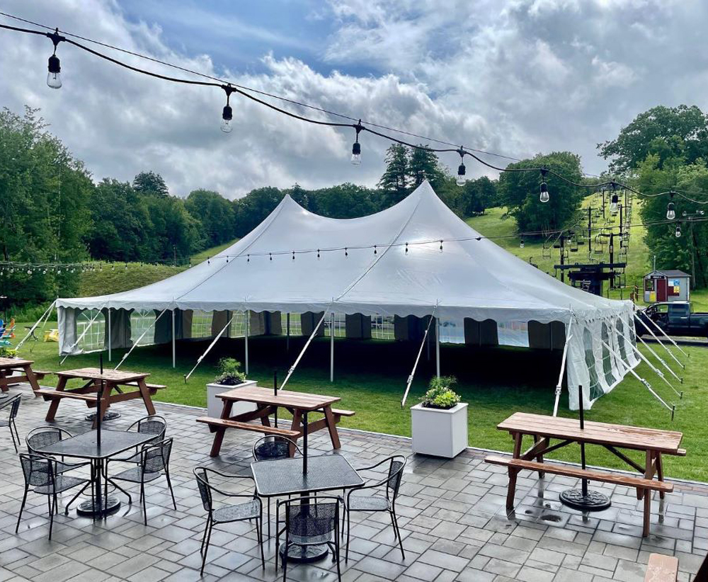 Tent in the park